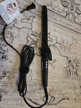 Bio Ionic 1" LONG BARREL Curling Iron with Clamp